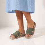 Batz ALICE (Olive) női papucs Batz ALICE (Olive) női papucs